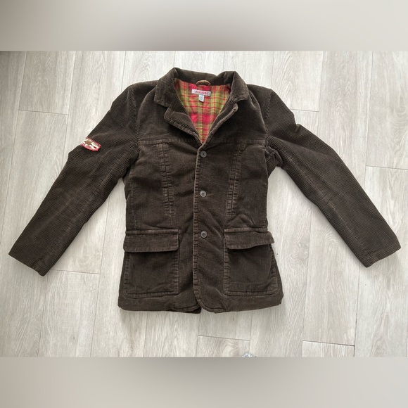 Brown corduroy blazer - Picture 1 of 6